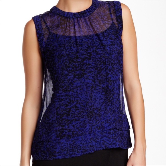 Rebecca Taylor noise double layer top - Picture 1 of 11